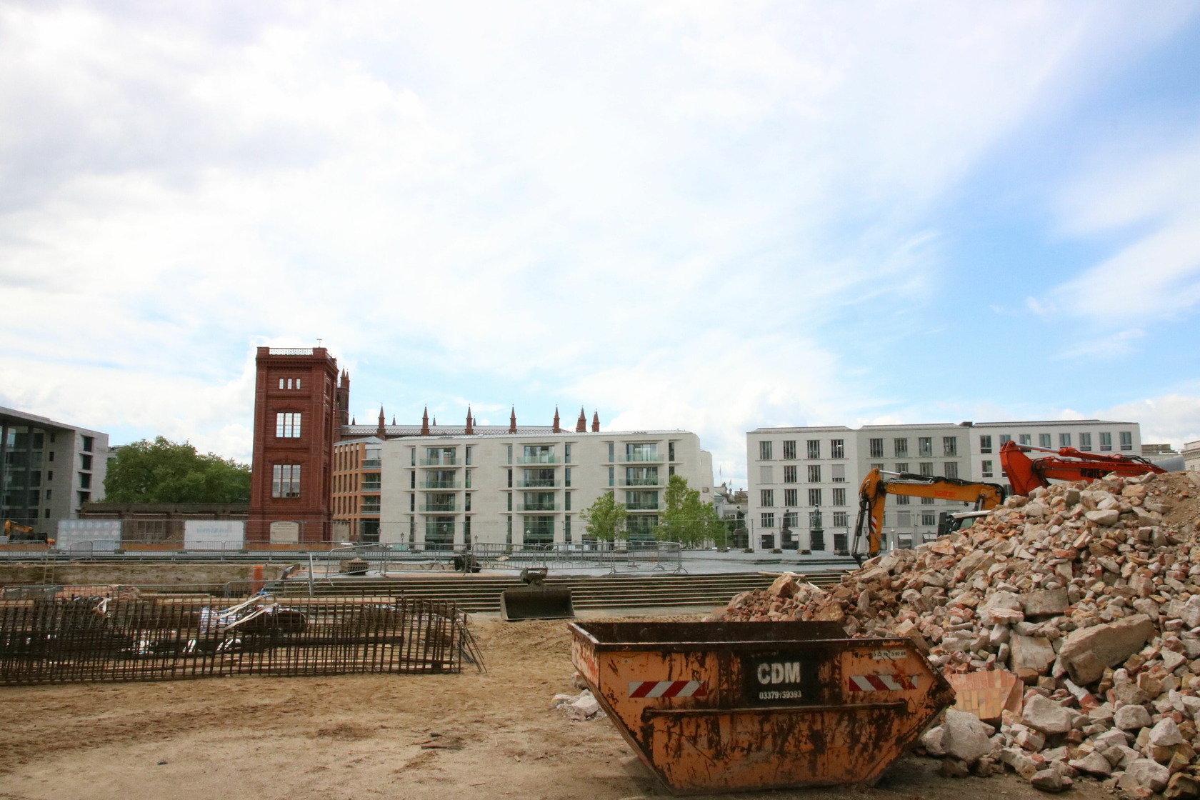 Baustand Mai 2021 © Deutsche Gesellschaft e. V.