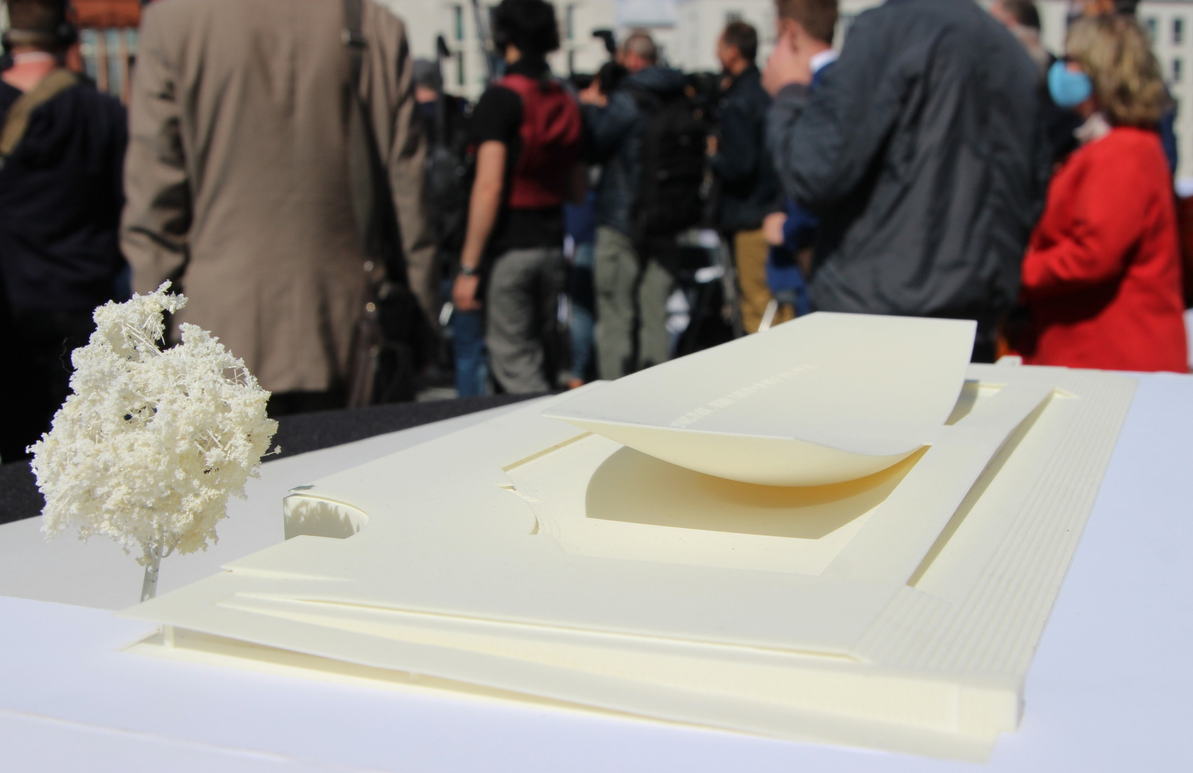 Modell des Freiheits- und Einheitsdenkmal