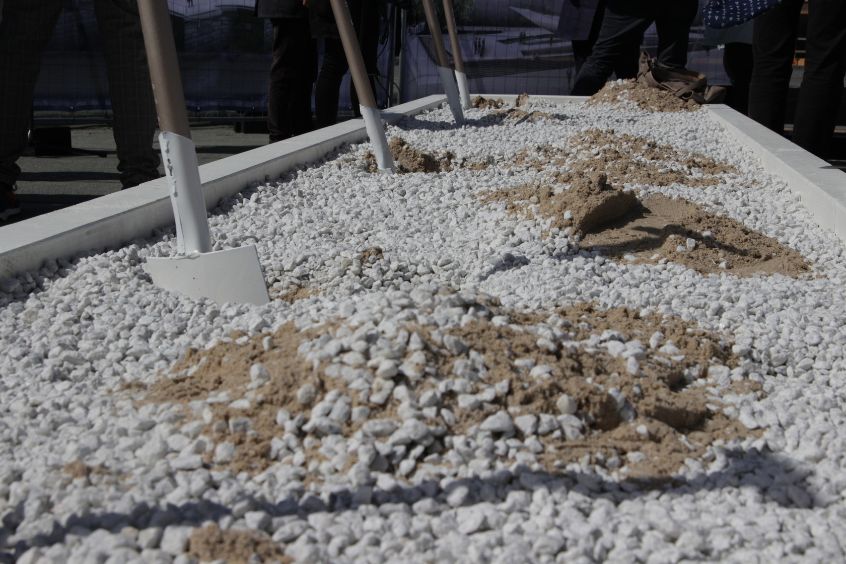 Nach dem Spatenstich