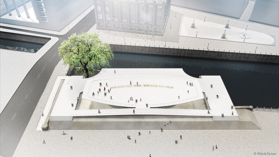 "Bürger in Bewegung" - Preisträger Milla & Partner, Stuttgart, und Sasha Waltz, Berlin (Bildnachweis: Milla & Partner)